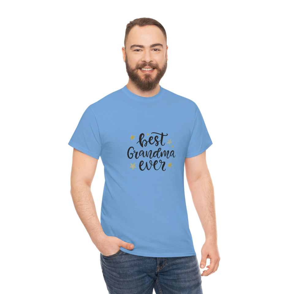 Best Grandma Ever Unisex Heavy Cotton Tee