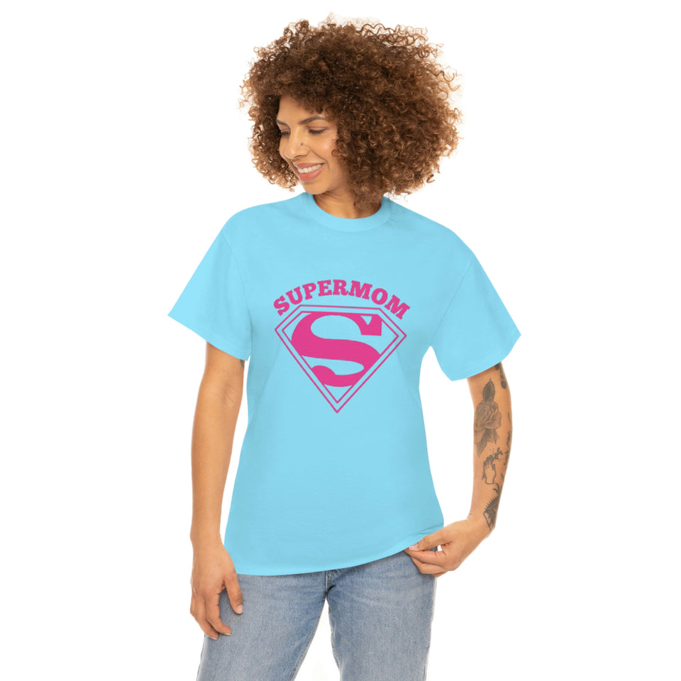 Super Mom Unisex Heavy Cotton Tee