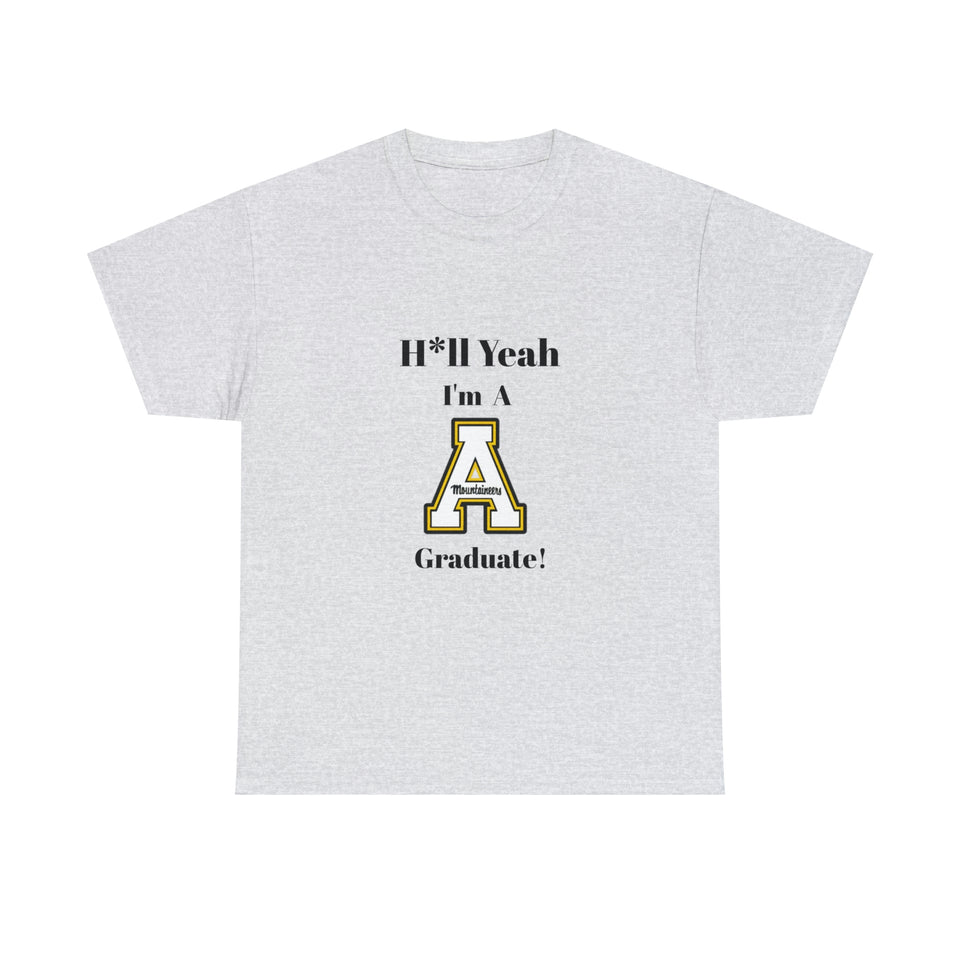 H*ll Yeah! App State Unisex Heavy Cotton Tee