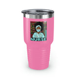 Black Nurse Ringneck Tumbler, 30oz