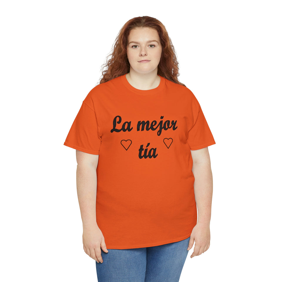 Best Tia Spanish Unisex Heavy Cotton Tee