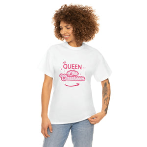 Queen of The Classroom Cotton Tee