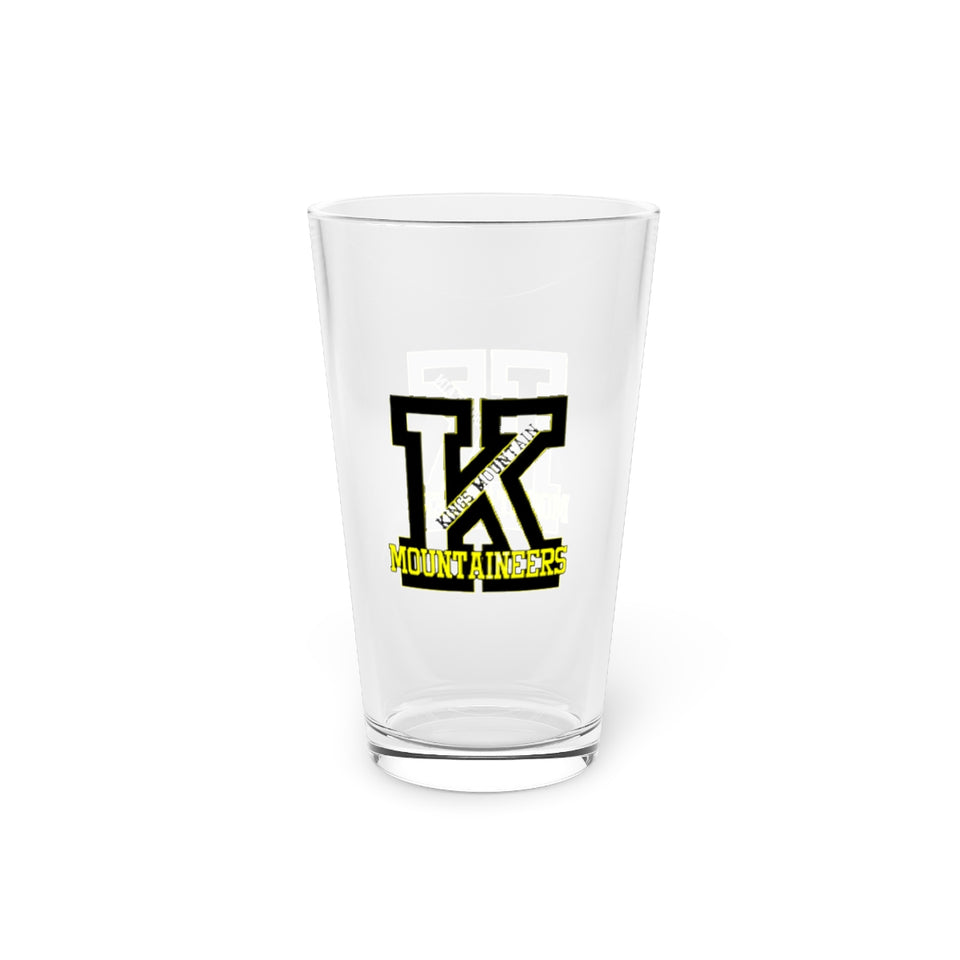 Kings Mountain High School Pint Glass, 16oz