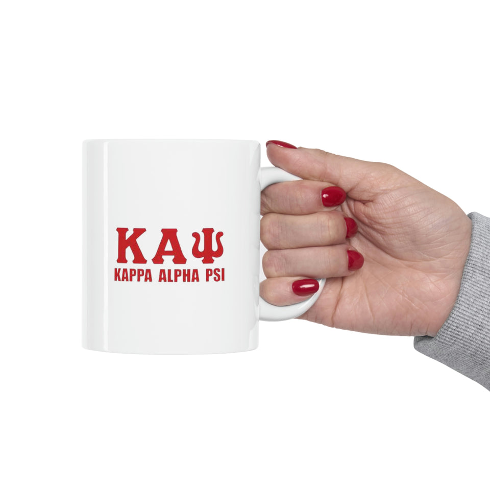 Kappa Alpha Psi Ceramic Mug 11oz