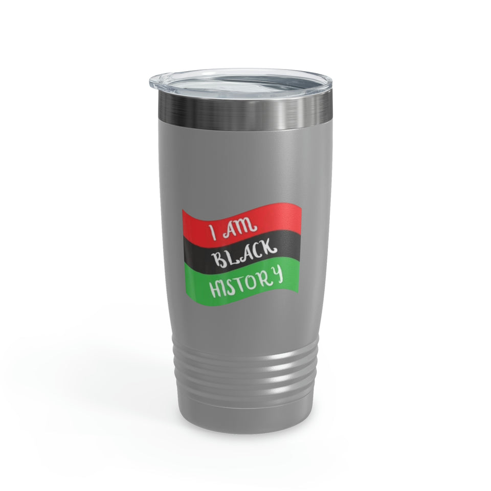 I Am Black History Ringneck Tumbler, 20oz