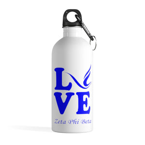 Zeta Phi Beta Stainless Steel Water Bottle