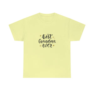 Best Grandma Ever Unisex Heavy Cotton Tee