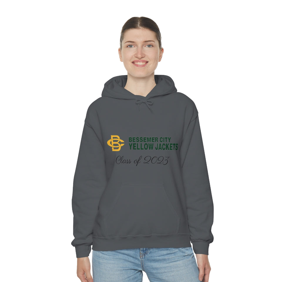 Bessemer City Yellow Jackets Class of 2023 Unisex Heavy Blend™ Hooded Sweatshirt