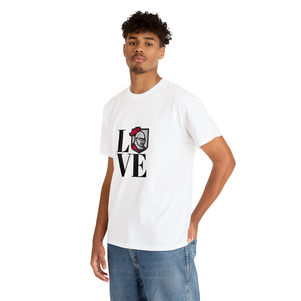 LOVE Belmont Abbey Unisex Heavy Cotton Tee