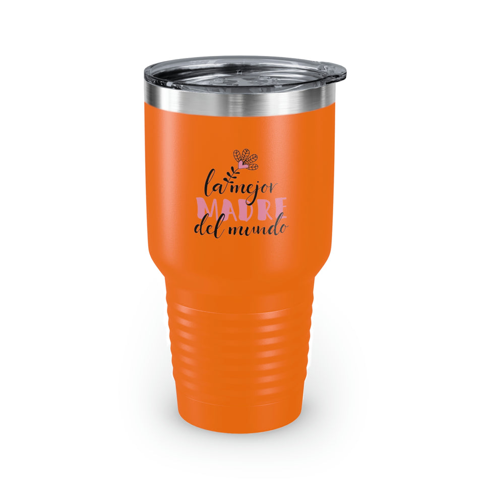 World's Best Mom Ringneck Tumbler, 30oz