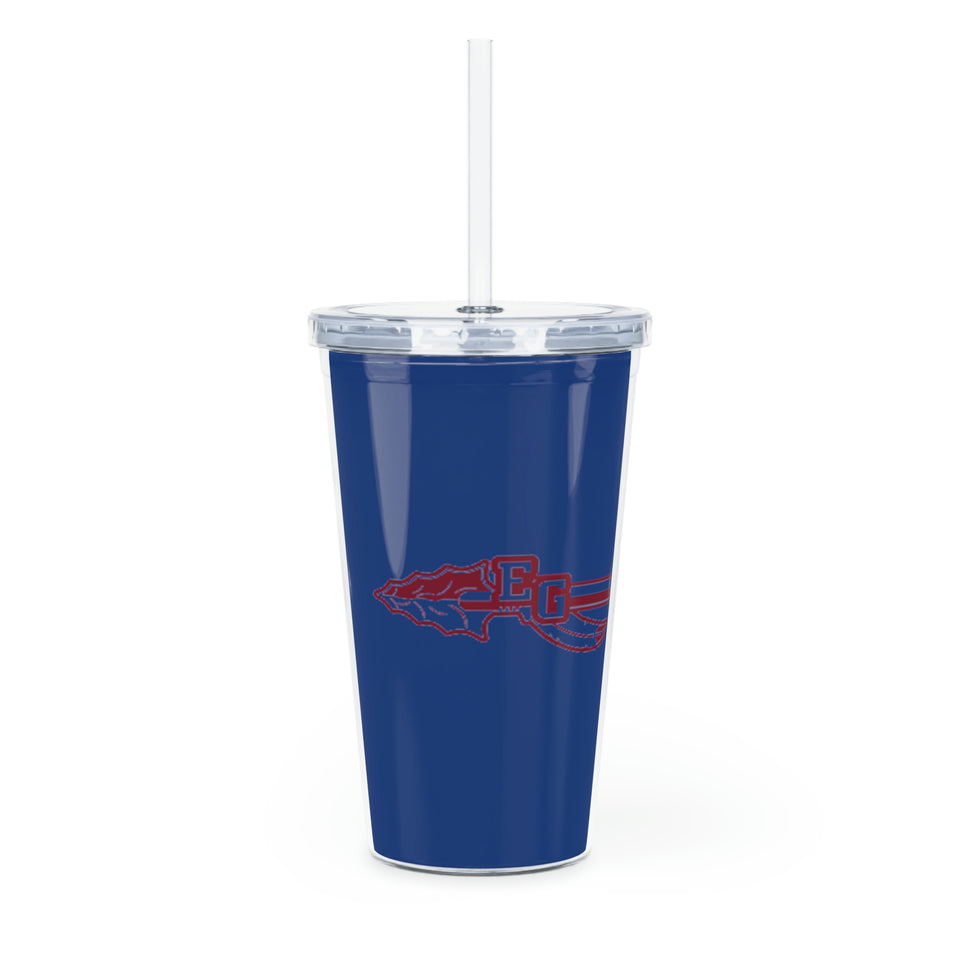East Gaston Plastic Tumbler with Straw