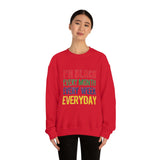 I'm Black Every Month Week Day Unisex Heavy Blend™ Crewneck Sweatshirt