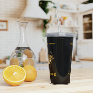 Shelby HS Class of 2023 Plastic Tumbler with Straw