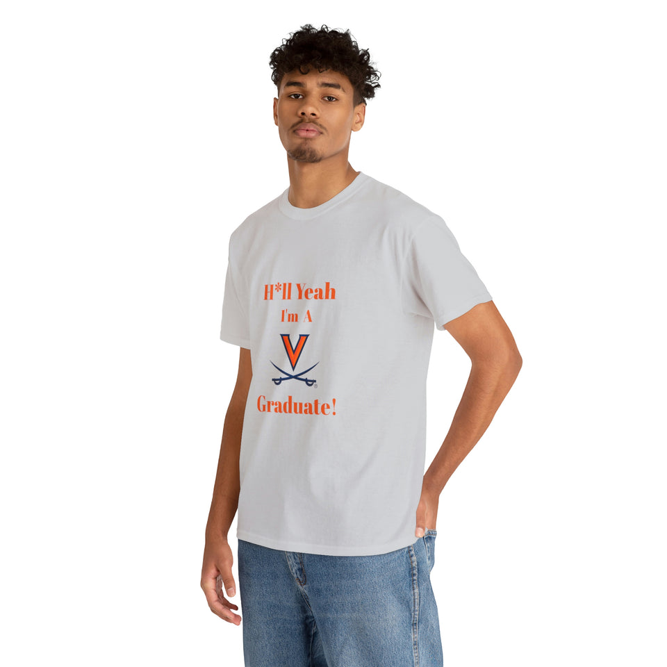 H*ll Yeah University of Virginia Unisex Heavy Cotton Tee