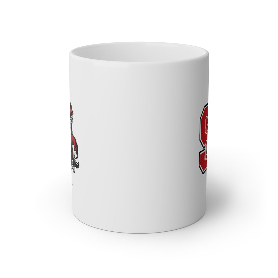 NC State Mom White Mug, 11oz