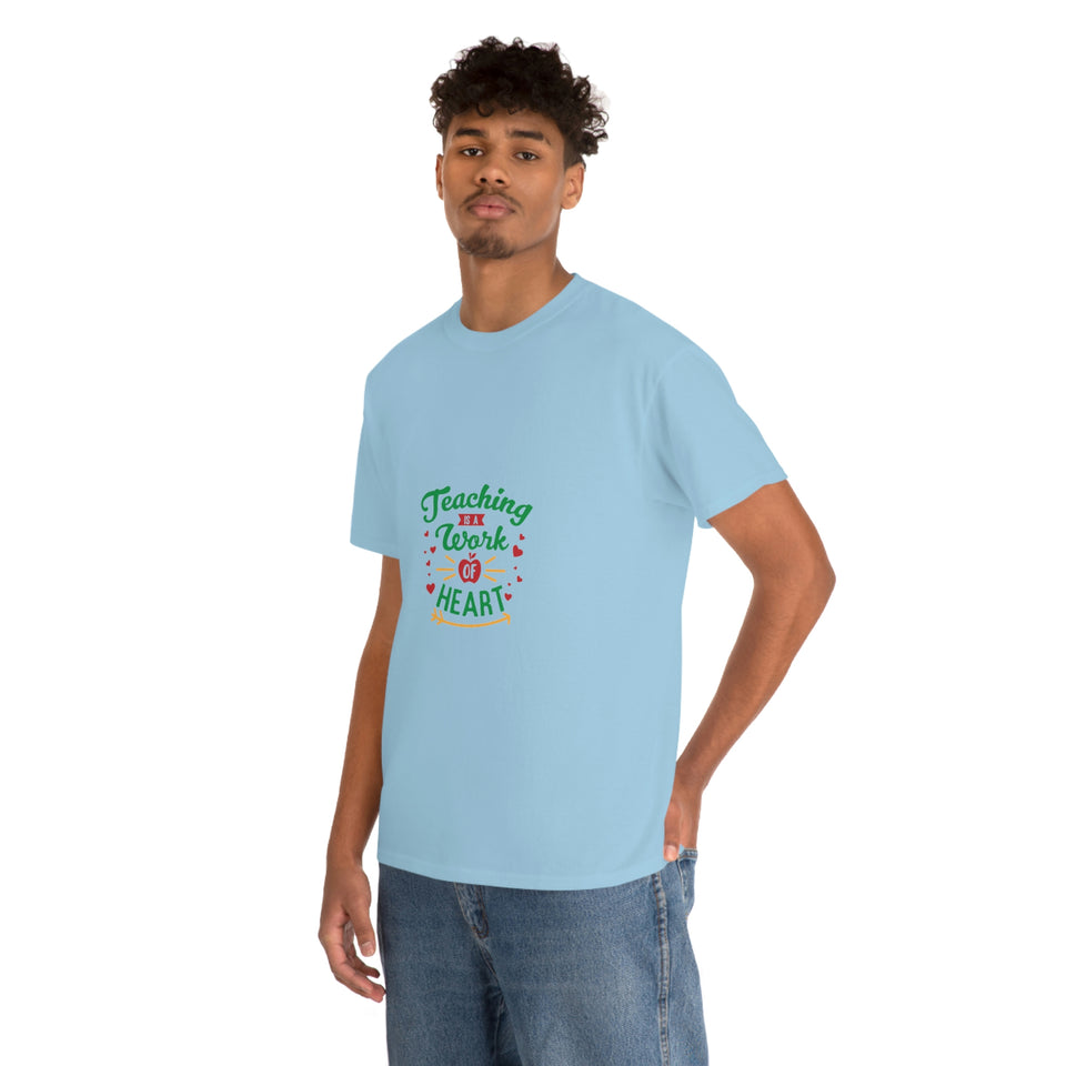Work of Heart Cotton Tee