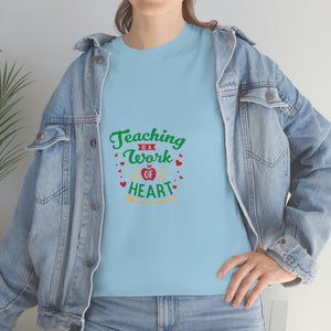 Work of Heart Cotton Tee
