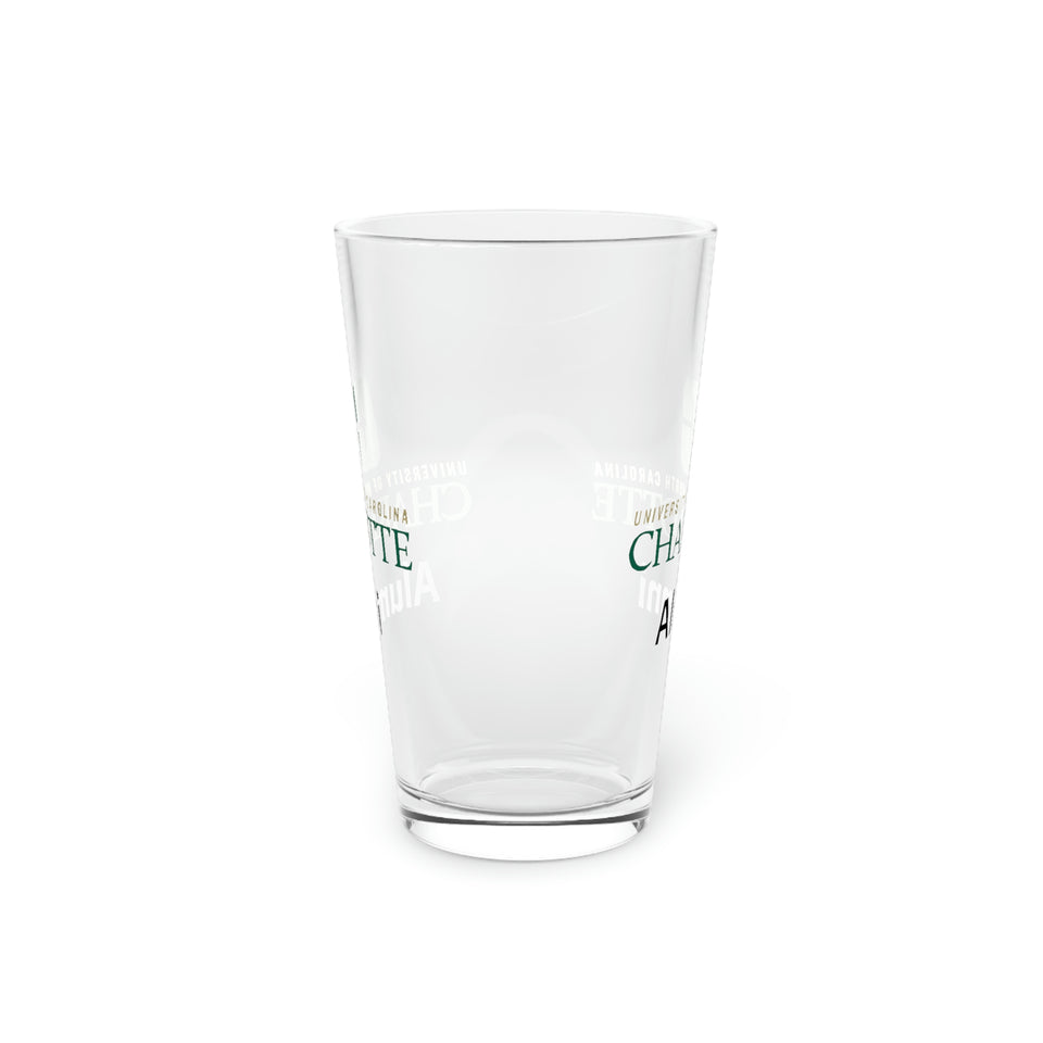 UNCC Alumni Pint Glass, 16oz