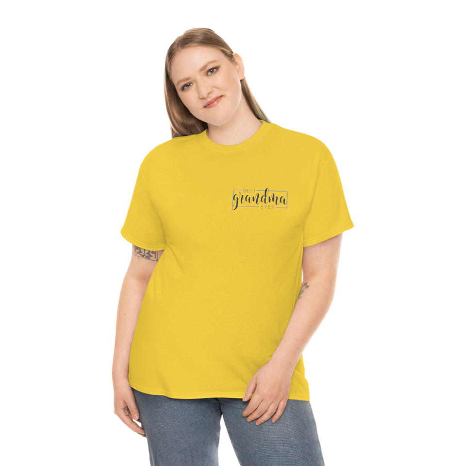 Best Grandma Ever Unisex Heavy Cotton Tee