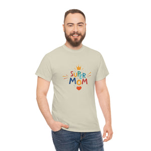 Super Mom Unisex Heavy Cotton Tee
