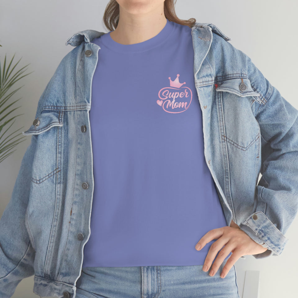 Super Mom Unisex Heavy Cotton Tee