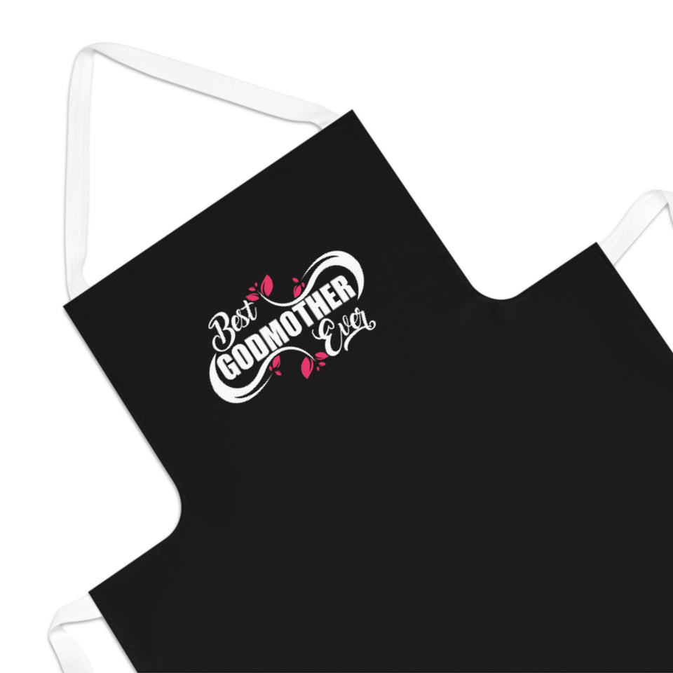 Best Godmother Ever Adult Apron (AOP)