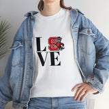 LOVE NCSU Unisex Heavy Cotton Tee