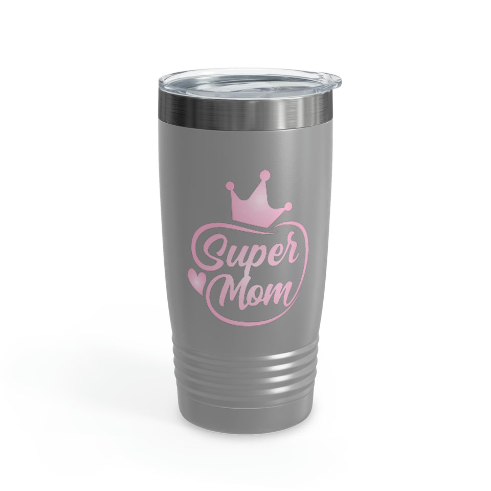 Super Mom Ringneck Tumbler, 20oz