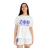 Zeta Phi Beta Women's Short Pajama Set