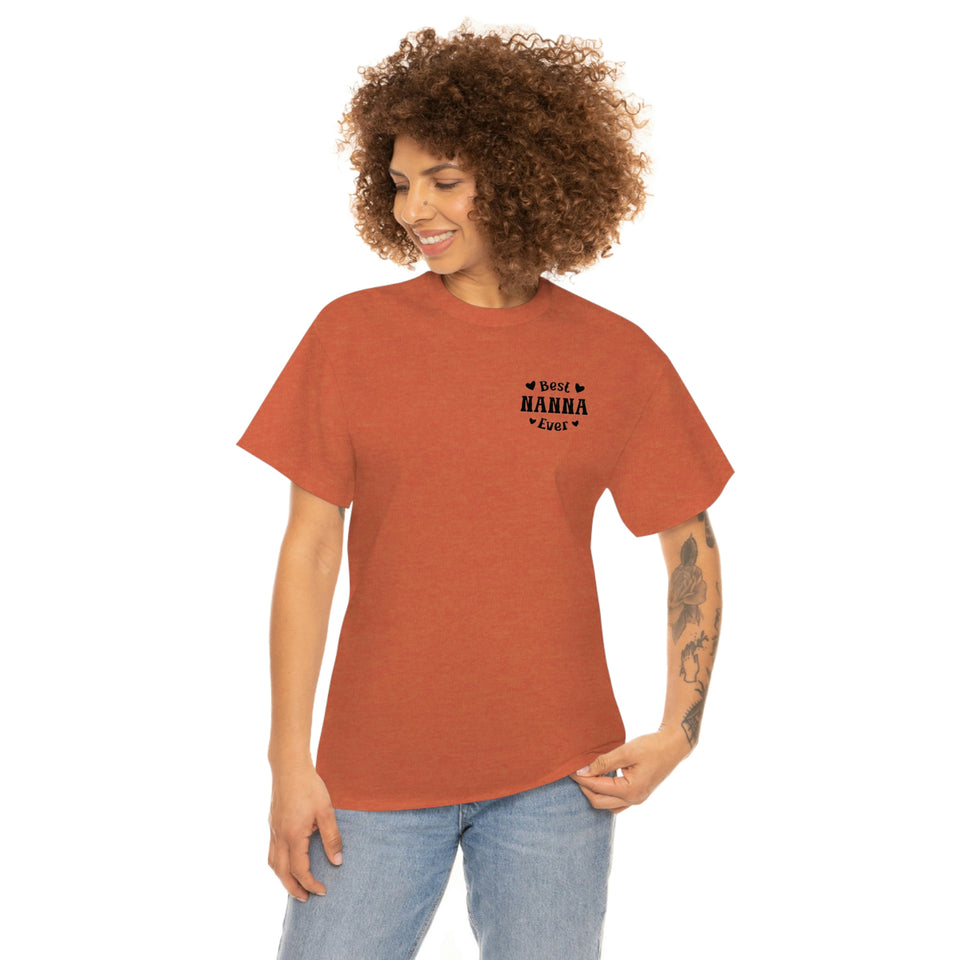 Best Nanna Ever Unisex Heavy Cotton Tee