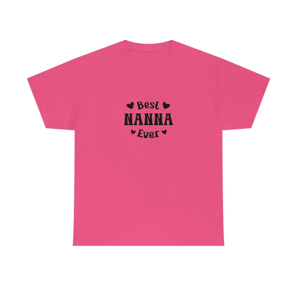 Best Nanna Ever Unisex Heavy Cotton Tee
