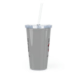 Belmont Abbey Mom Plastic Tumbler with Straw