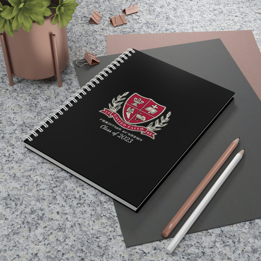 United Faith Christian Class of 2023 Spiral Notebook