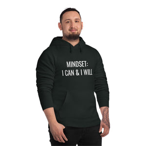 Mindset: I Can & I Will Unisex Drummer Hoodie