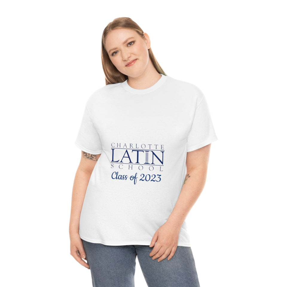 Charlotte Latin Class of 2023 Unisex Heavy Cotton Tee