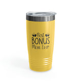 Best Bonus Mom Ever Ringneck Tumbler, 20oz