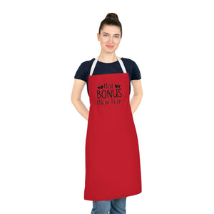 Best Bonus Mom Ever Adult Apron (AOP)