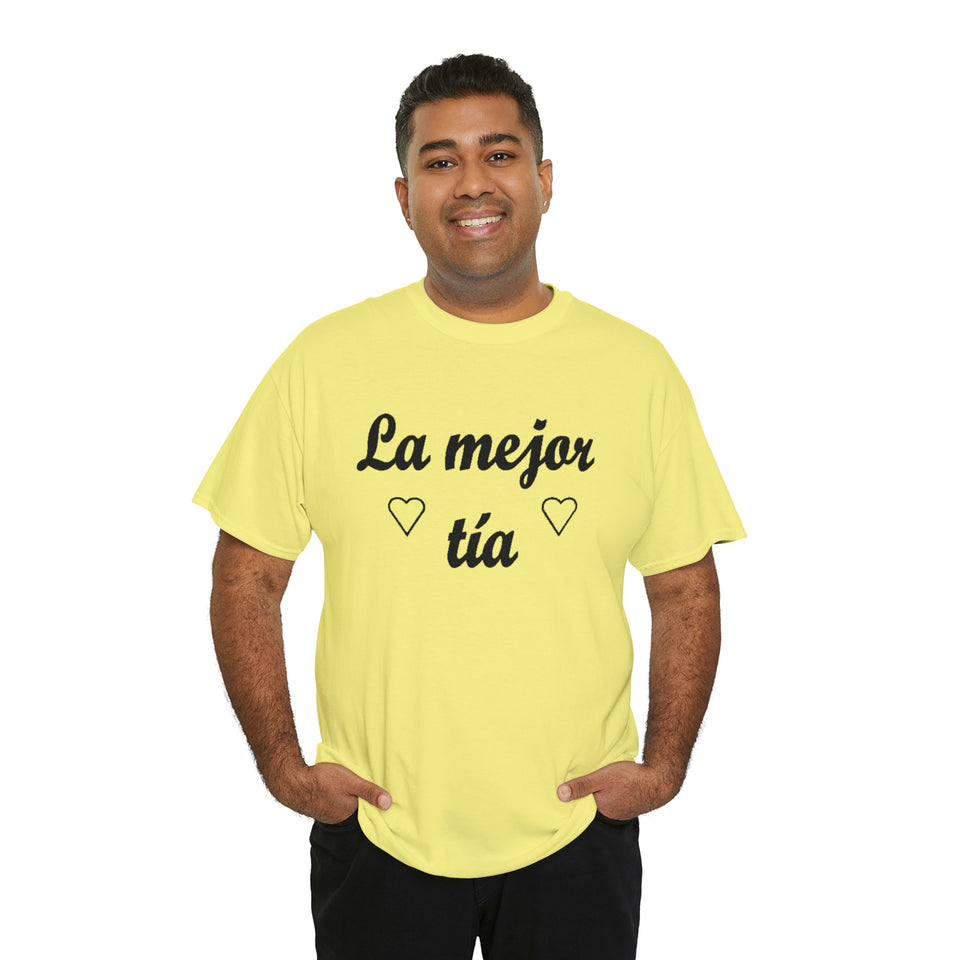 Best Tia Spanish Unisex Heavy Cotton Tee