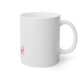 I Am Enough White Mug, 11oz