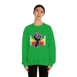 Black Fist Unisex Heavy Blend™ Crewneck Sweatshirt