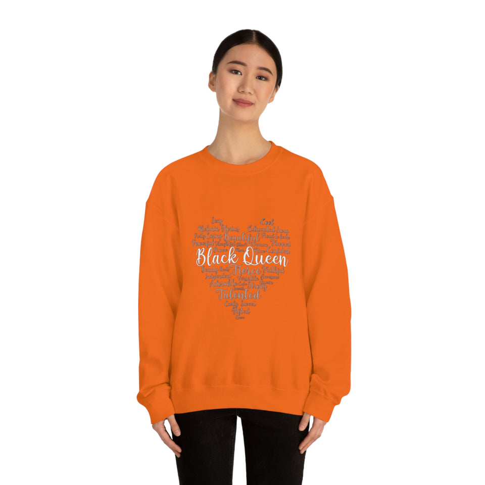 Black Queen Crewneck Sweatshirt