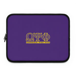 Omega Psi Phi Laptop Sleeve