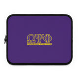 Omega Psi Phi Laptop Sleeve