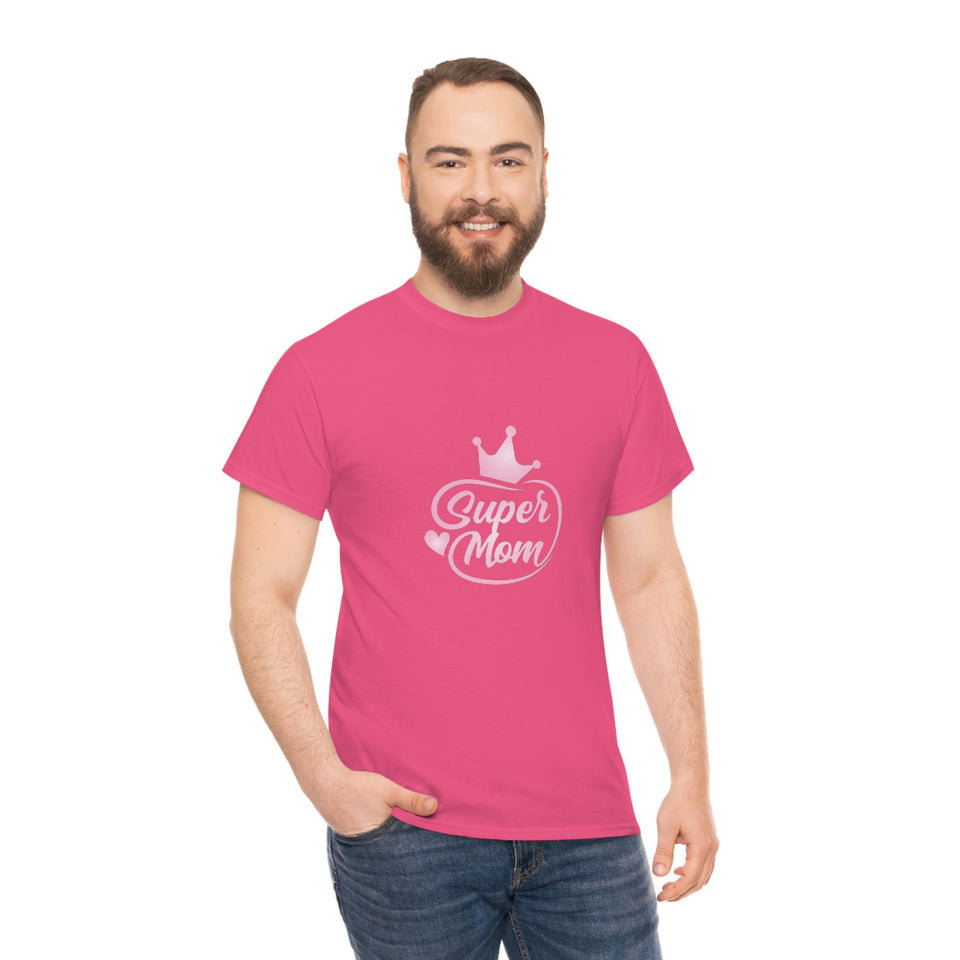 Super Mom Unisex Heavy Cotton Tee
