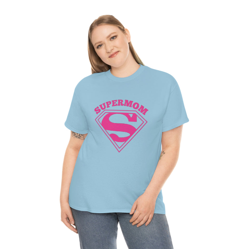 Super Mom Unisex Heavy Cotton Tee