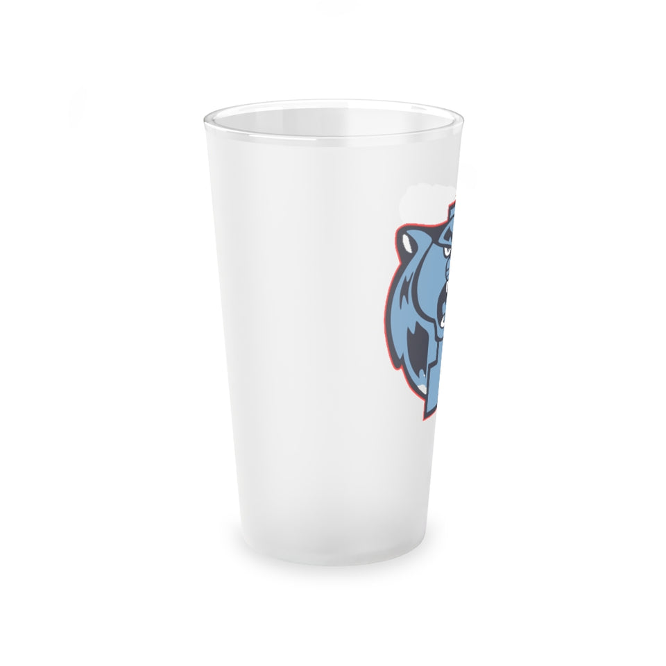 Piedmont HS Frosted Pint Glass, 16oz