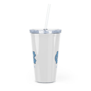 UNC Alumni Plastic Tumbler with Straw