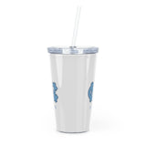 UNC Alumni Plastic Tumbler with Straw