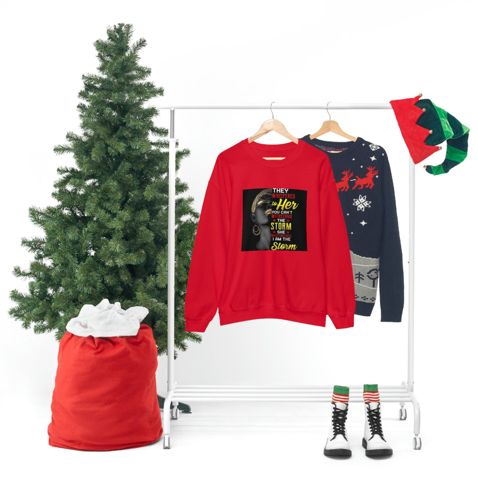 They Whispered Unisex Heavy Blend™ Crewneck Sweatshirt