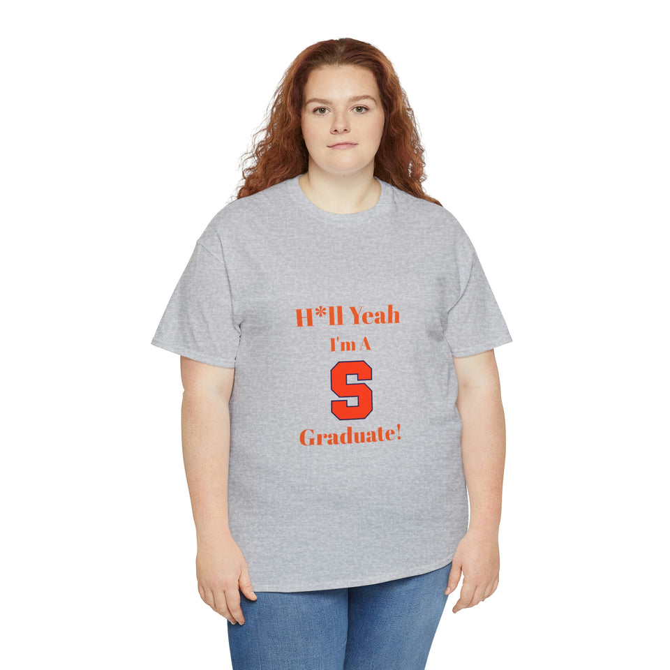 H*ll Yeah! Syracuse University Unisex Heavy Cotton Tee